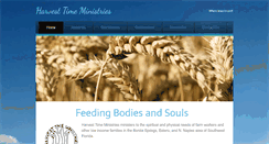 Desktop Screenshot of harvesttimebonita.org